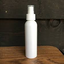 White 125ml PET Spray Bottle