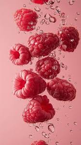 Bubbles & Red Raspberries