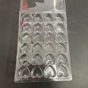 24 cavity heart clam shell 